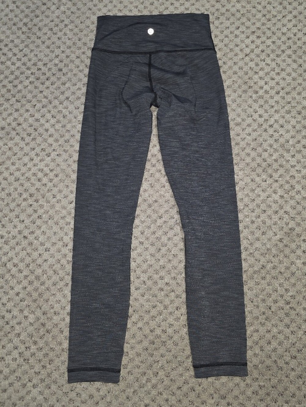 lululemon athletica Women's Heathered Charcoal Gray Leggings
